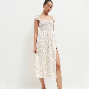 Reformation Tavi linen dress